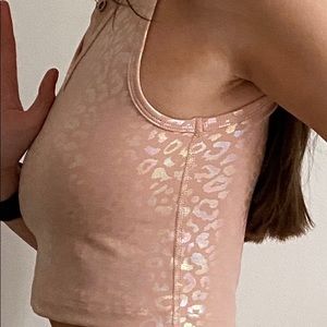 Beyond Yoga Back Me Up Cropped Tank